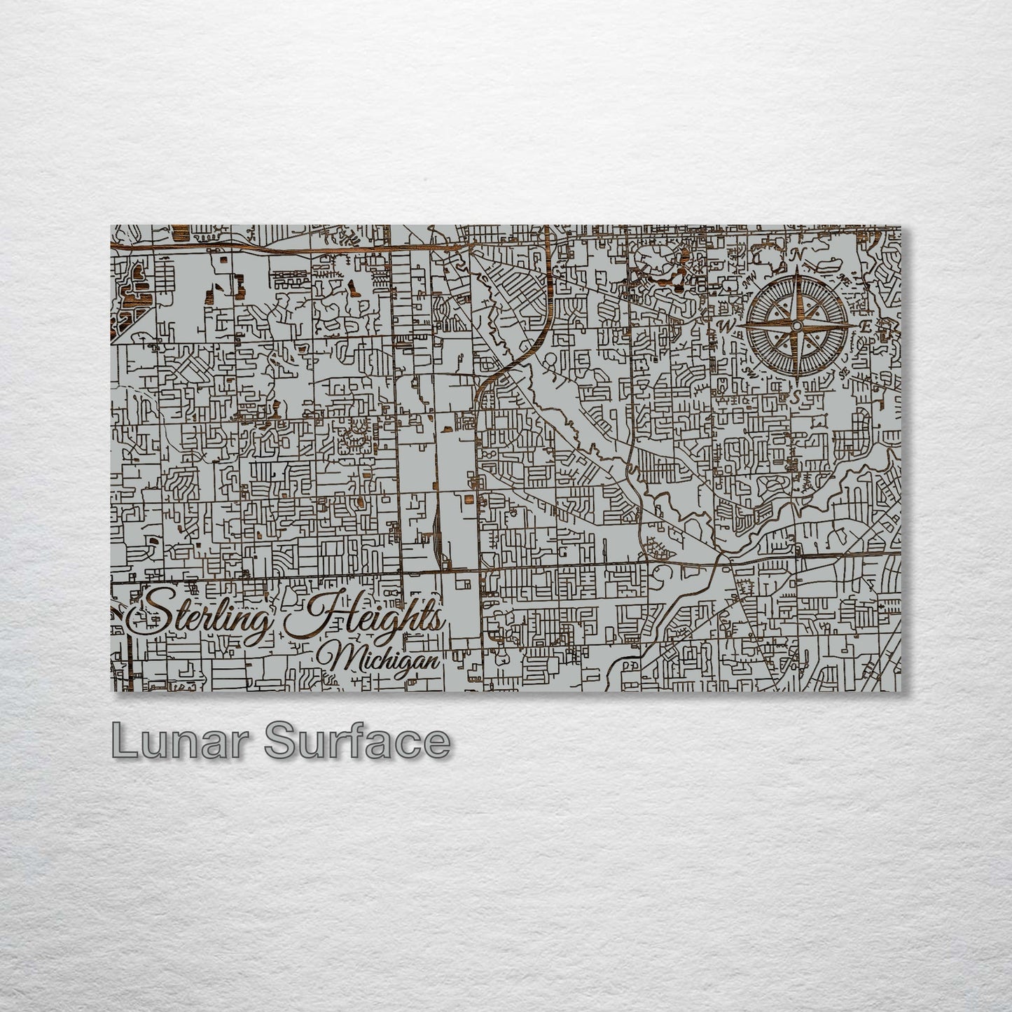 Sterling Heights, Michigan Street Map