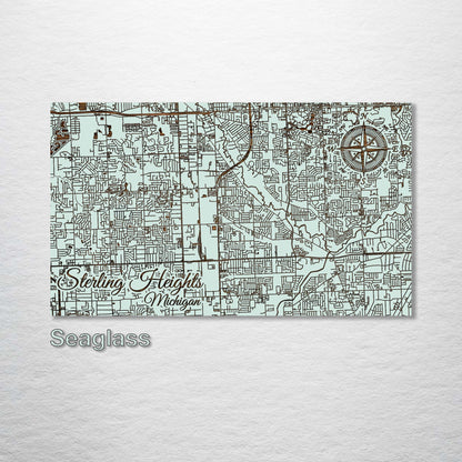 Sterling Heights, Michigan Street Map