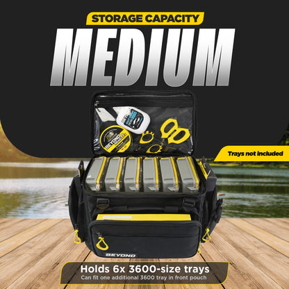 Beyond Fishing Hauler Tackle Bags  With or Without Tackle Box Available in Medium, Large, and Extra-Large