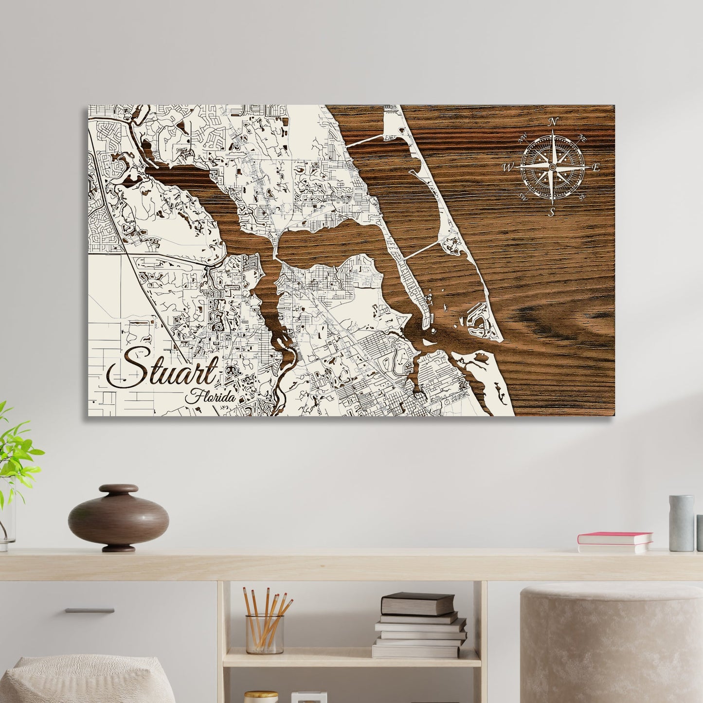 Stuart, Florida Street Map