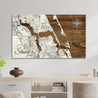 Stuart, Florida Street Map