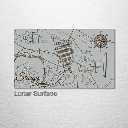 Sturgis, Kentucky Street Map