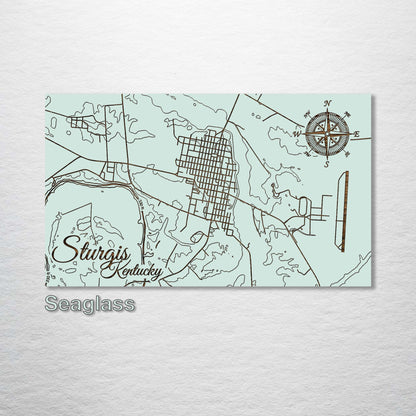 Sturgis, Kentucky Street Map