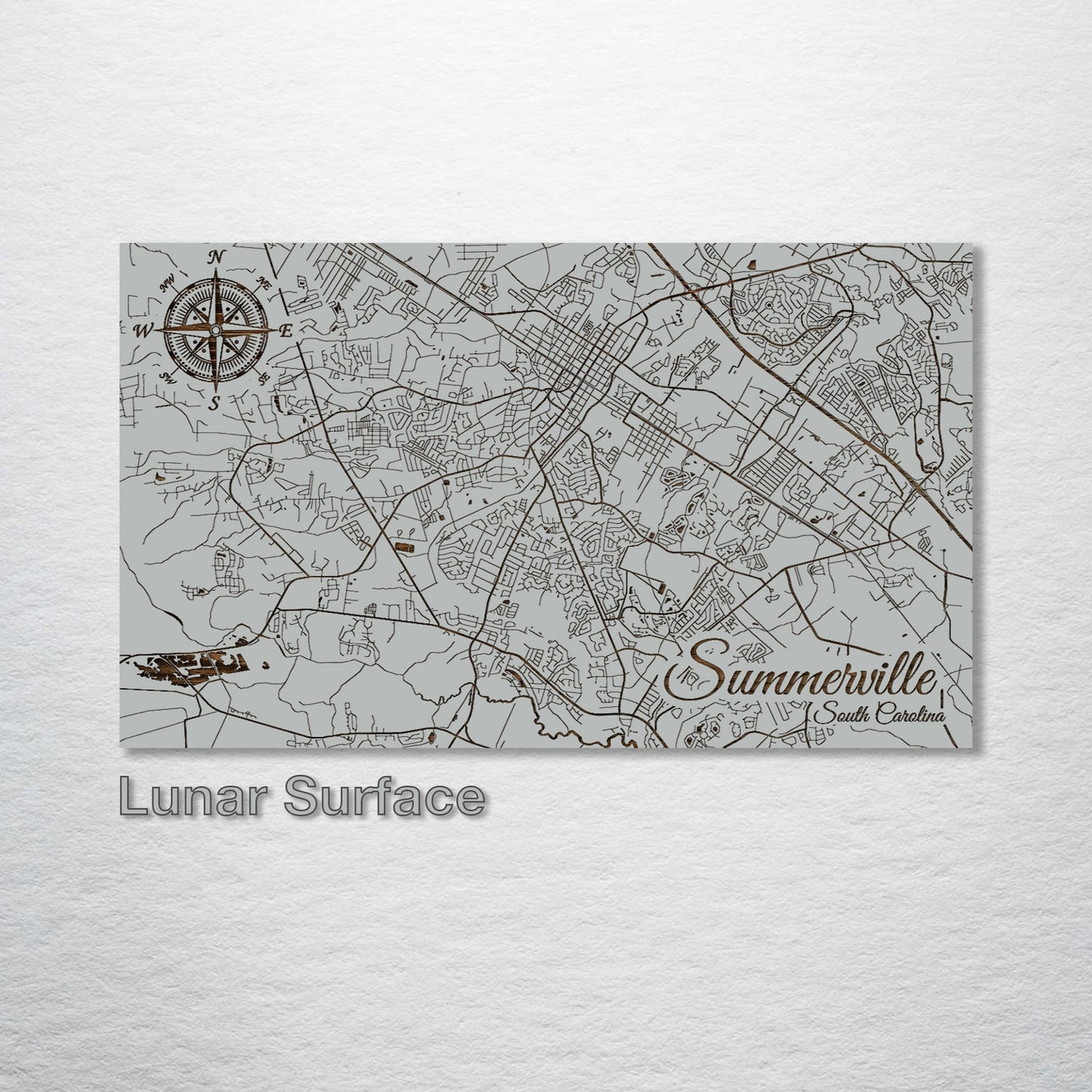 Summerville, South Carolina Street Map