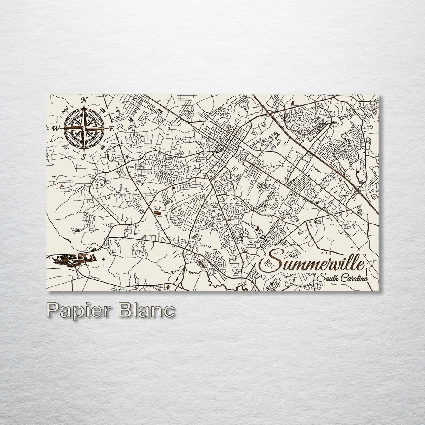 Summerville, South Carolina Street Map