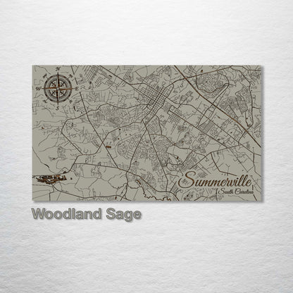 Summerville, South Carolina Street Map