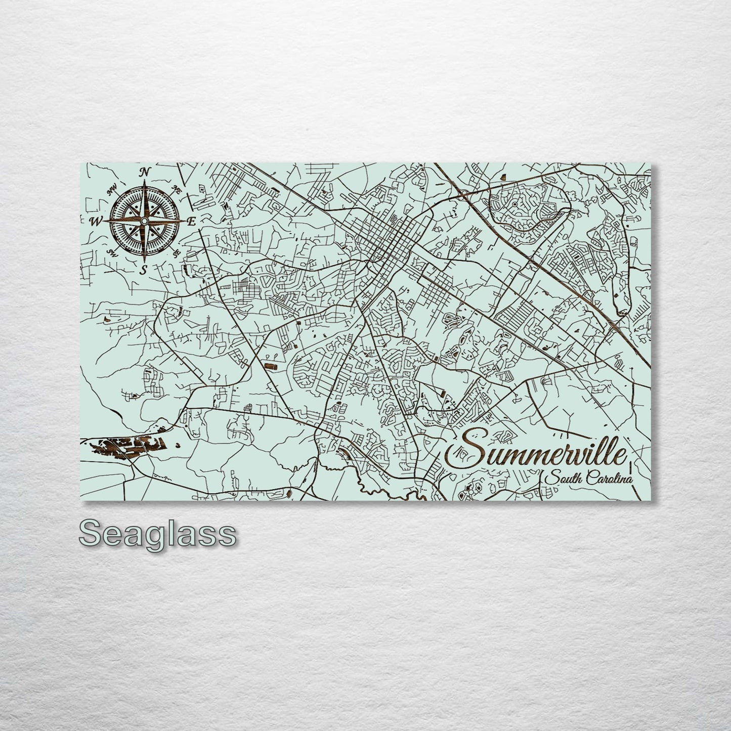 Summerville, South Carolina Street Map