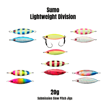 Submission Jigs - Sumo - Lightweight Slow Pitch Jigs