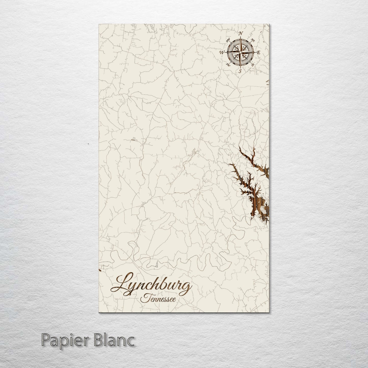Lynchburg, Tennessee Street Map