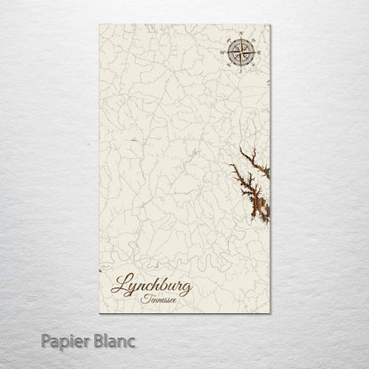 Lynchburg, Tennessee Street Map