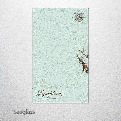 Lynchburg, Tennessee Street Map