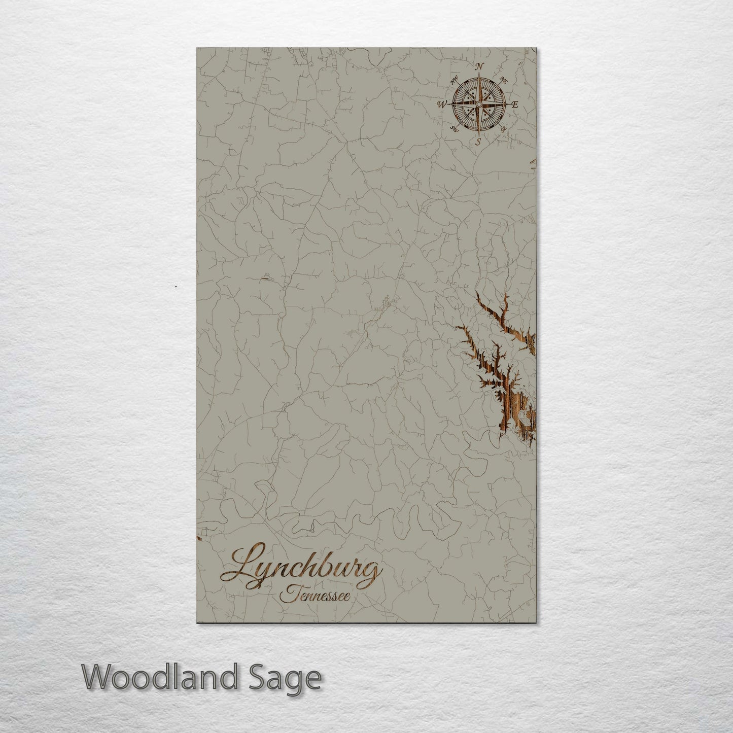 Lynchburg, Tennessee Street Map