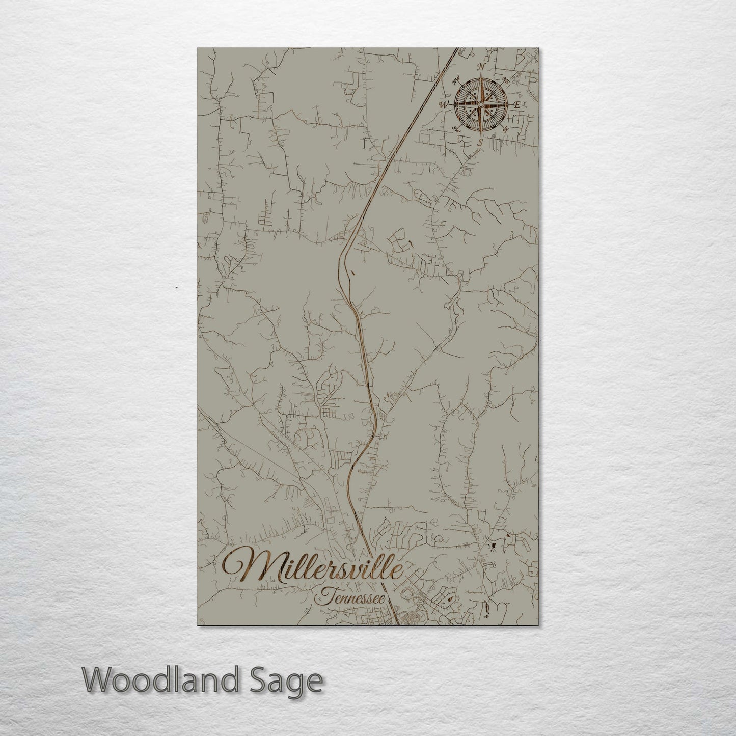 Millersville, Tennessee Street Map