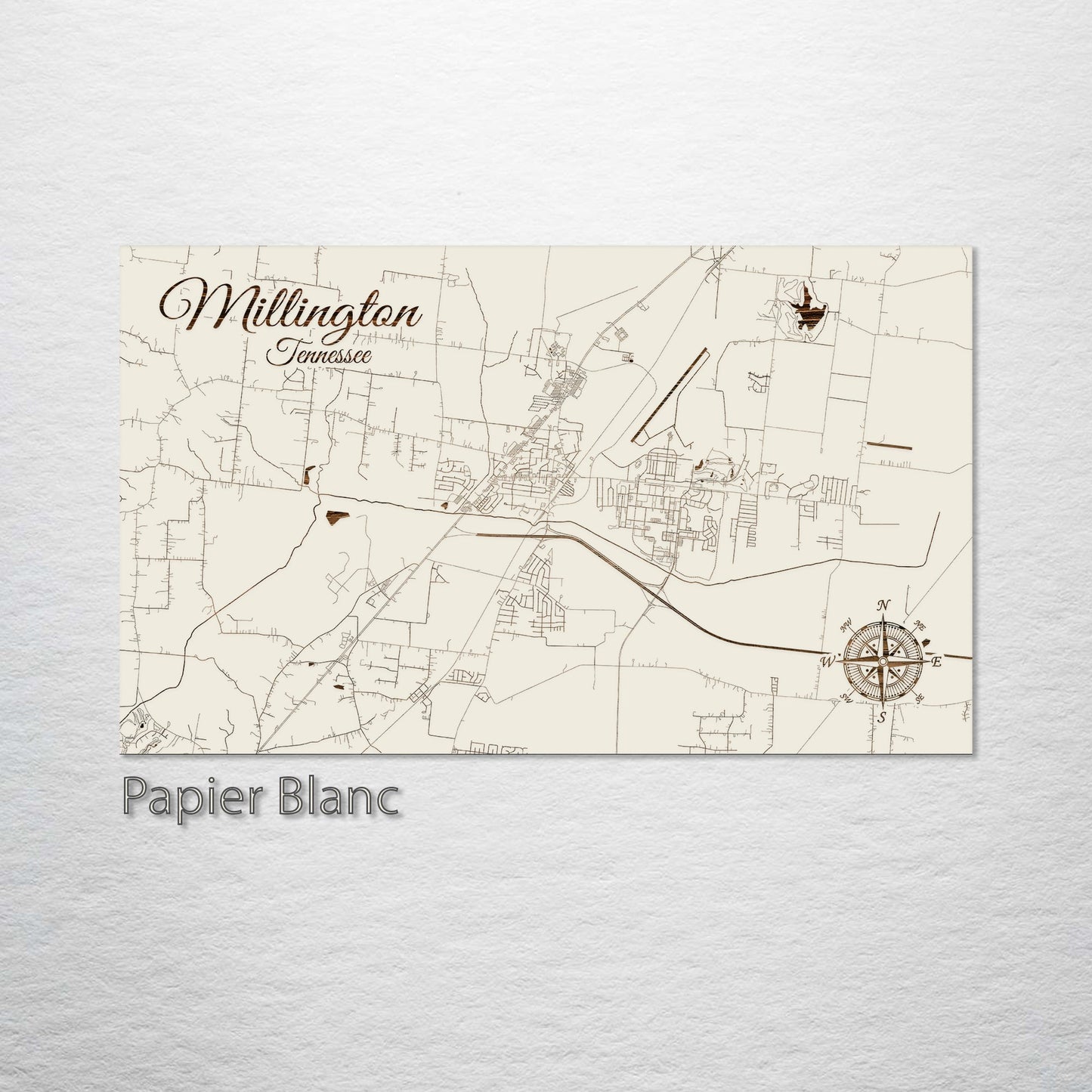 Millington, Tennessee Street Map