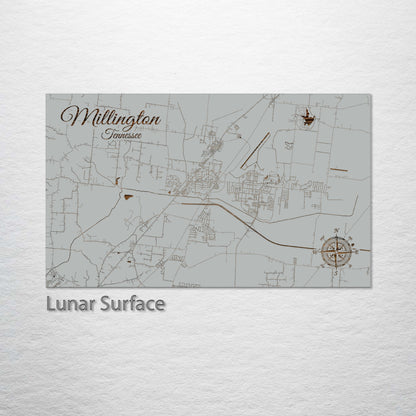 Millington, Tennessee Street Map