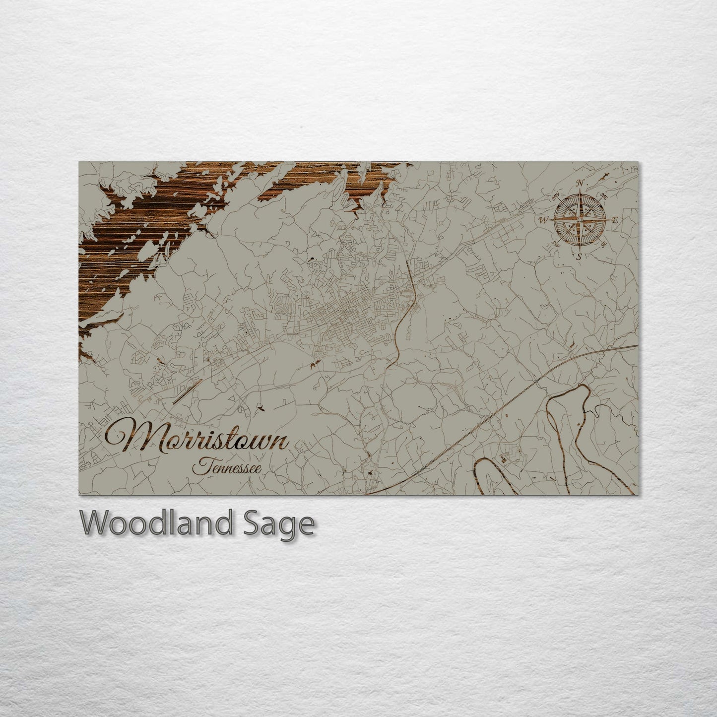 Morristown, Tennessee Street Map