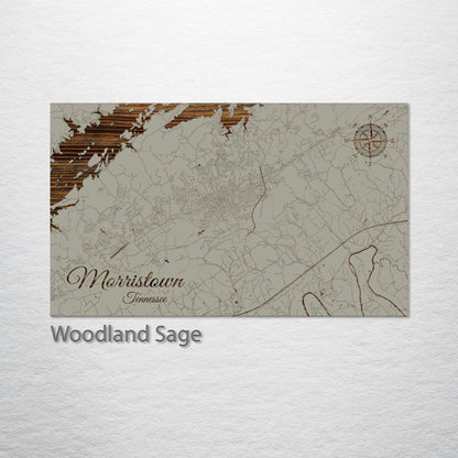 Morristown, Tennessee Street Map