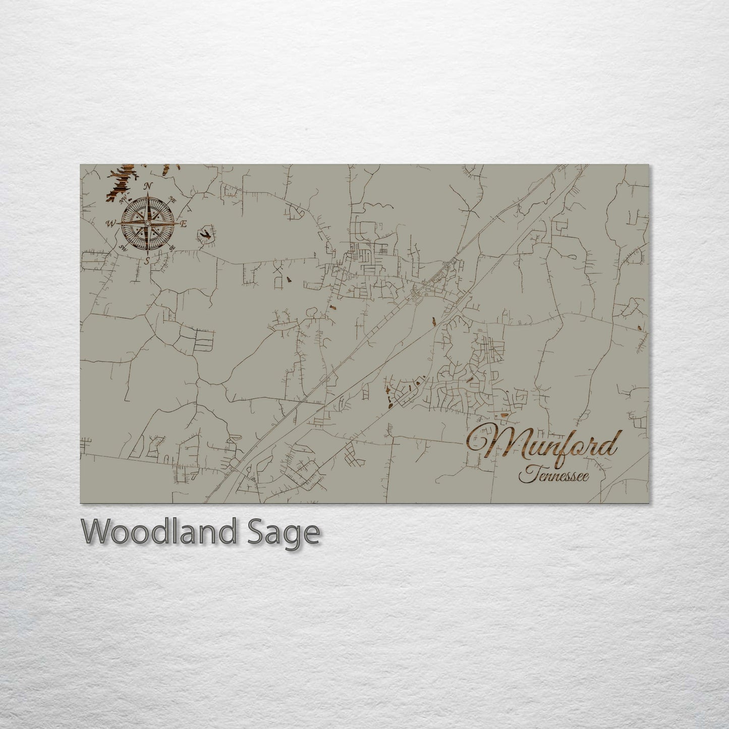 Munford, Tennessee Street Map