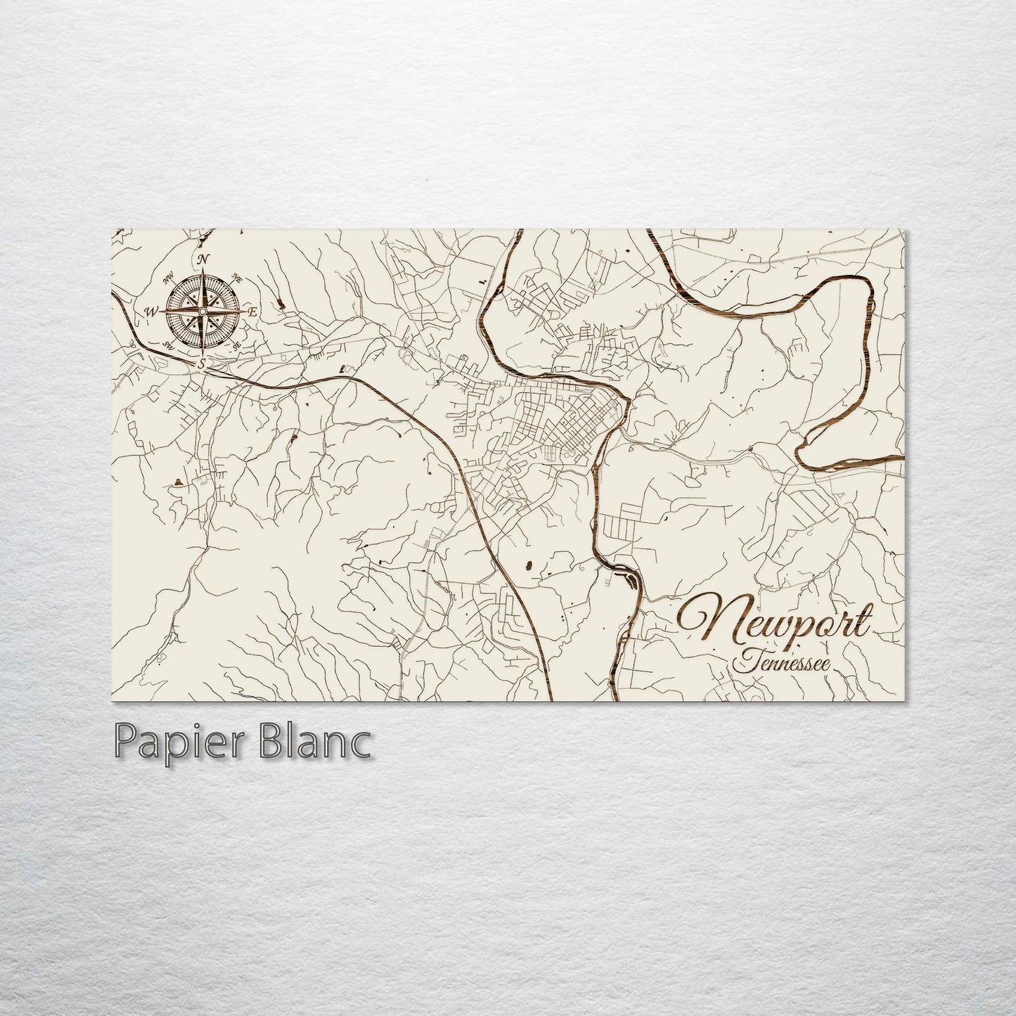 Newport, Tennessee Street Map