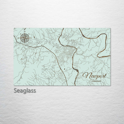 Newport, Tennessee Street Map