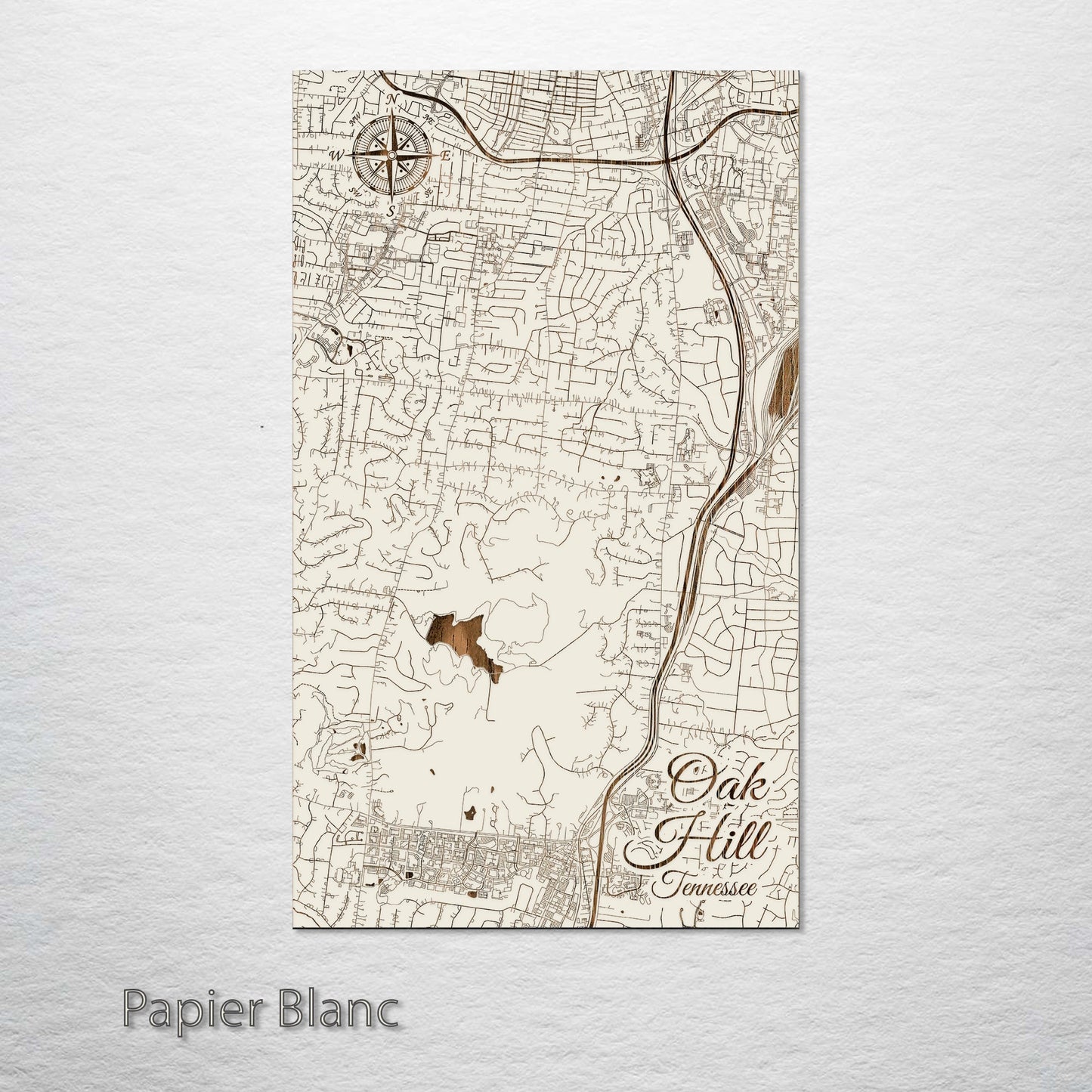 Oak Hill, Tennessee Street Map