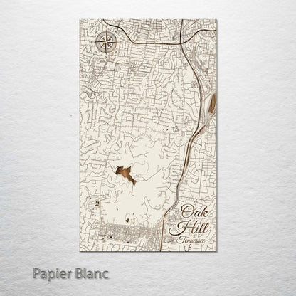 Oak Hill, Tennessee Street Map