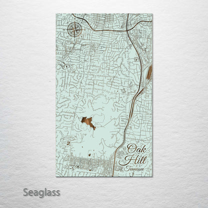 Oak Hill, Tennessee Street Map