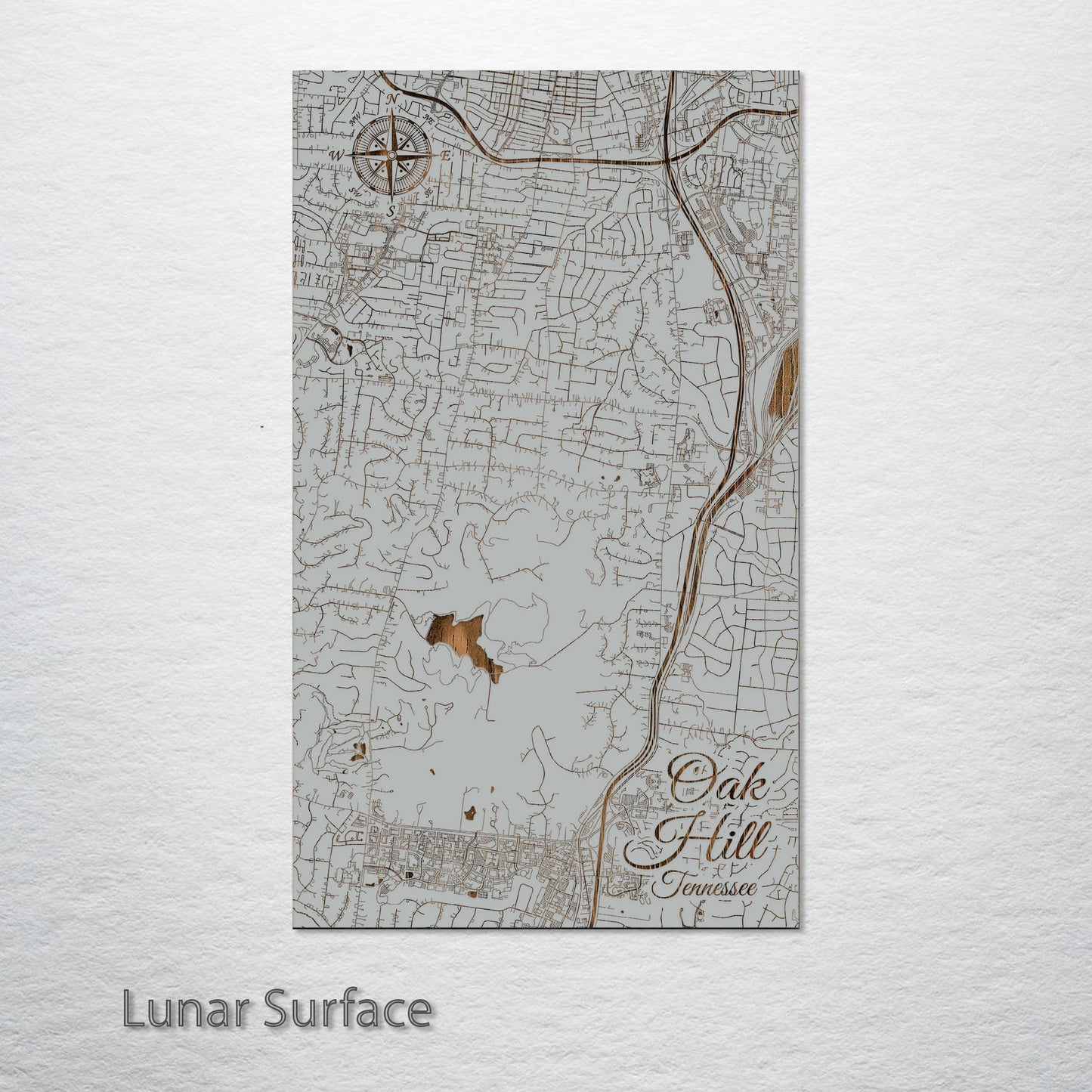 Oak Hill, Tennessee Street Map