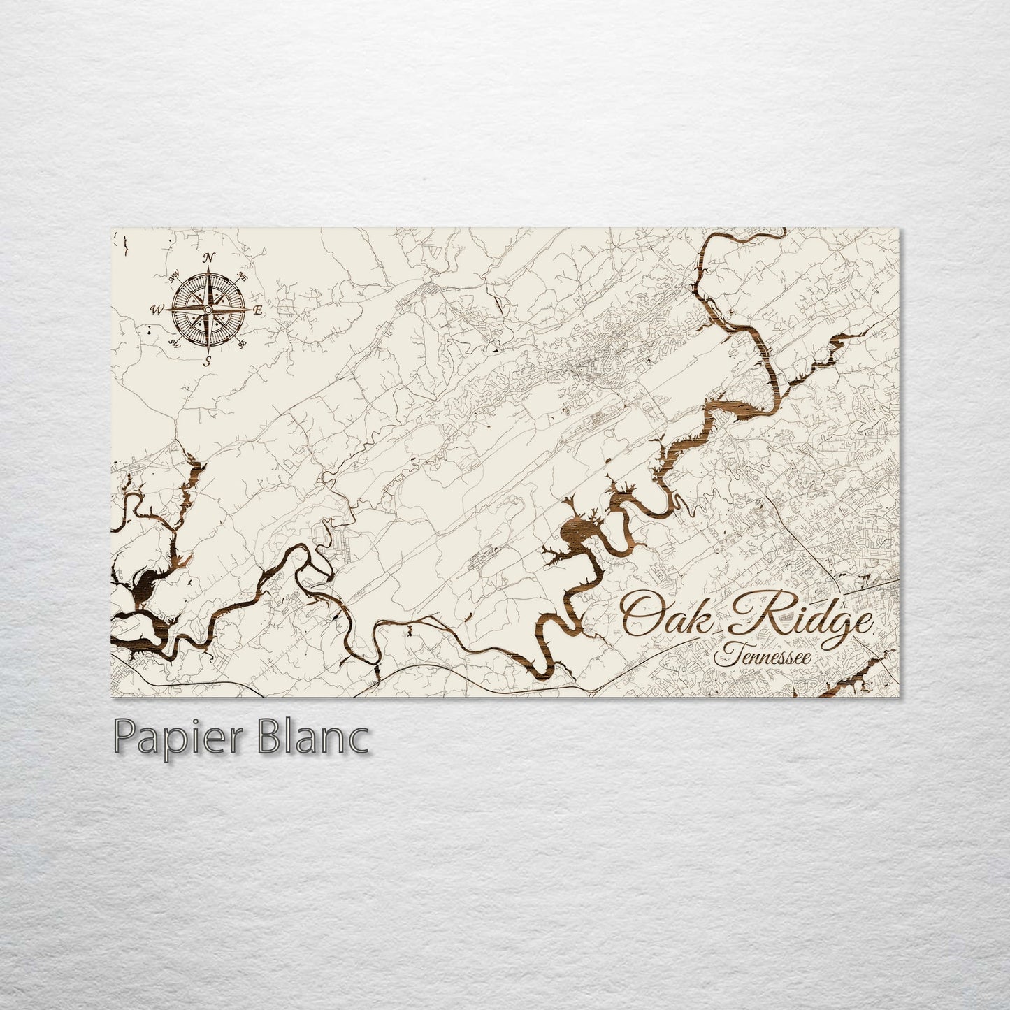 Oak Ridge, Tennessee Street Map