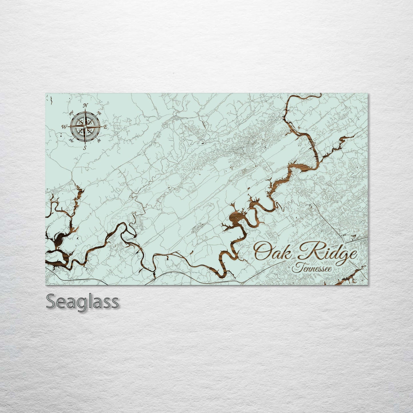 Oak Ridge, Tennessee Street Map