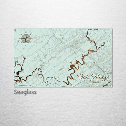 Oak Ridge, Tennessee Street Map