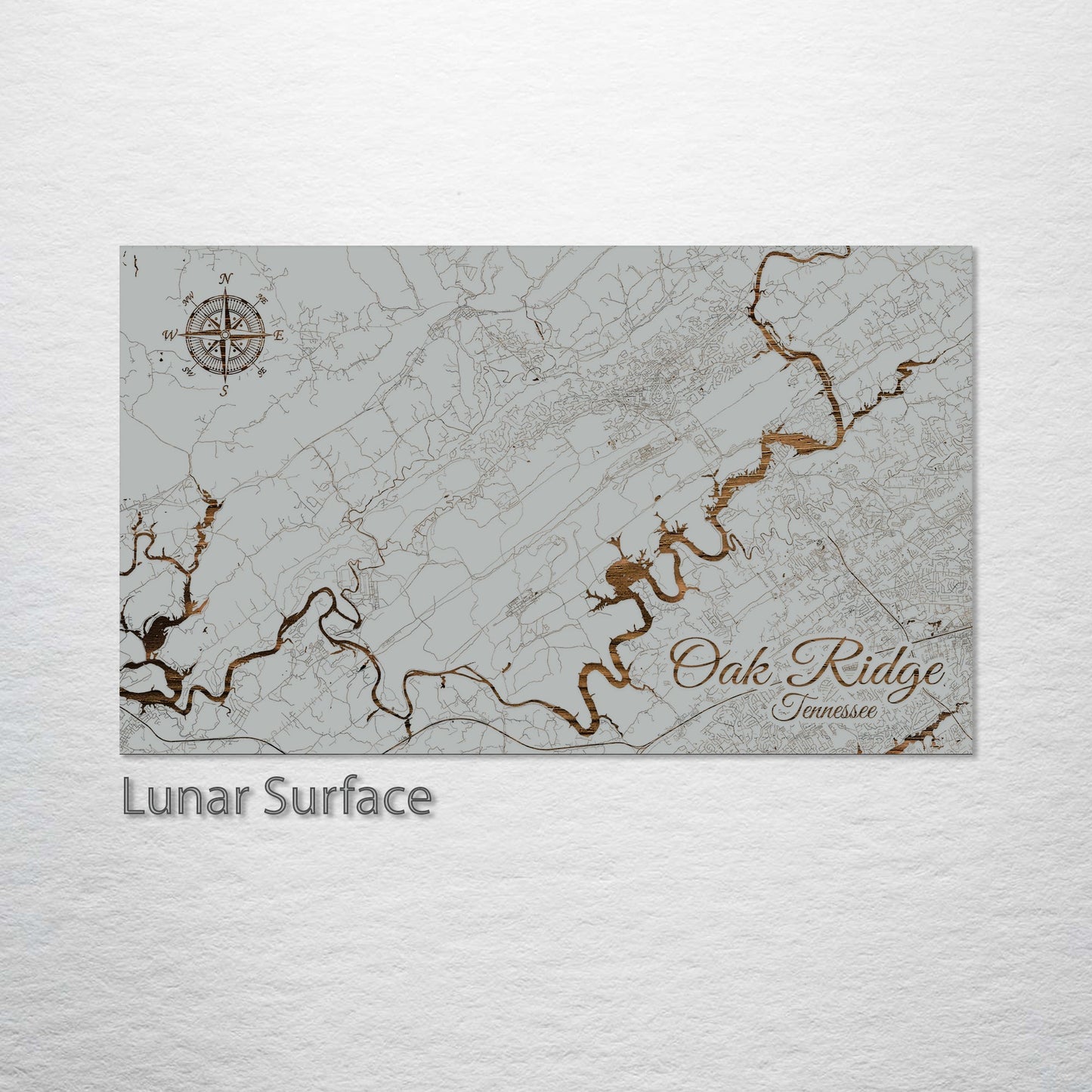 Oak Ridge, Tennessee Street Map