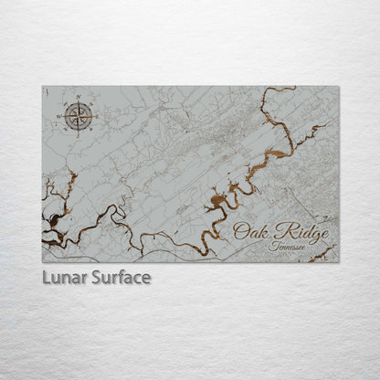 Oak Ridge, Tennessee Street Map