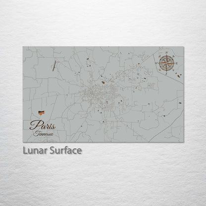 Paris, Tennessee Street Map