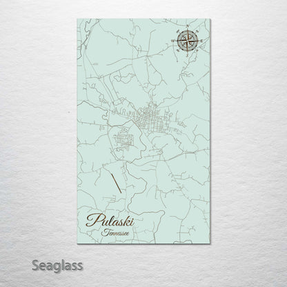 Pulaski, Tennessee Street Map