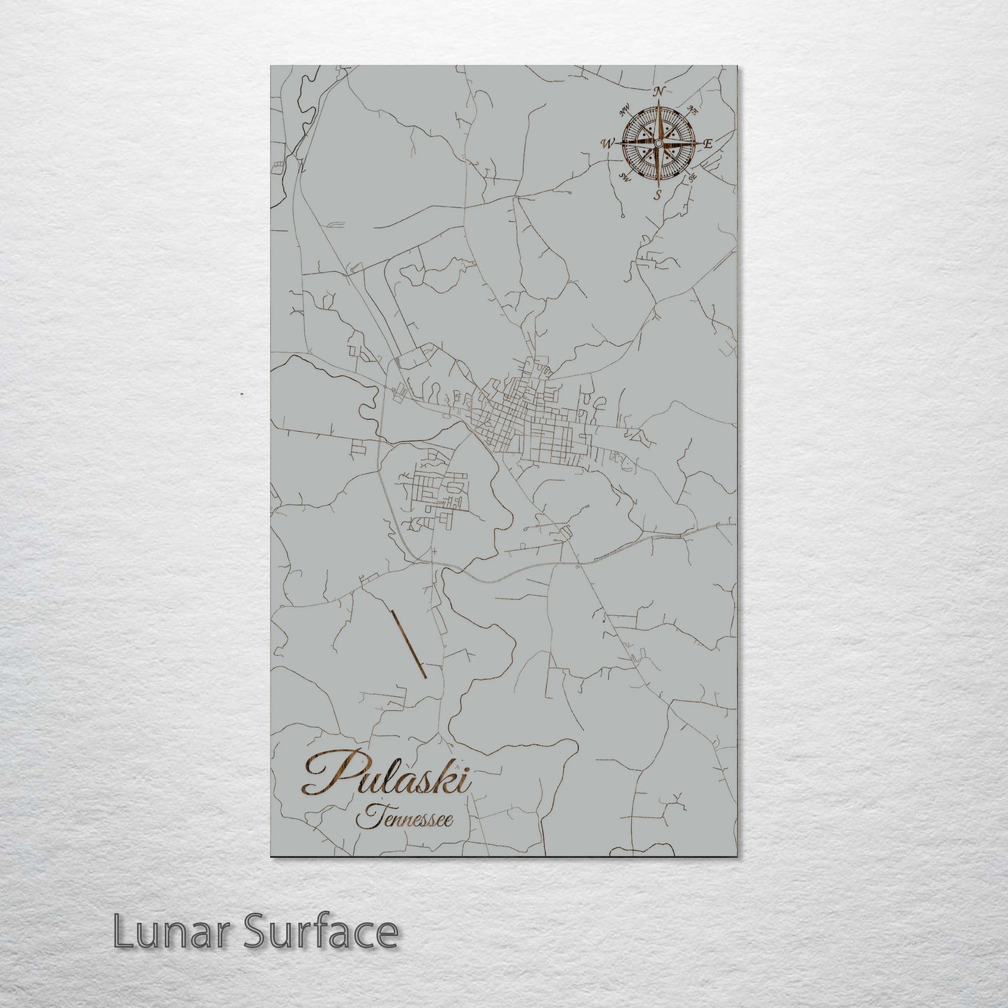 Pulaski, Tennessee Street Map