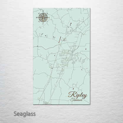 Ripley, Tennessee Street Map