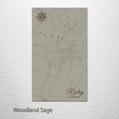 Ripley, Tennessee Street Map