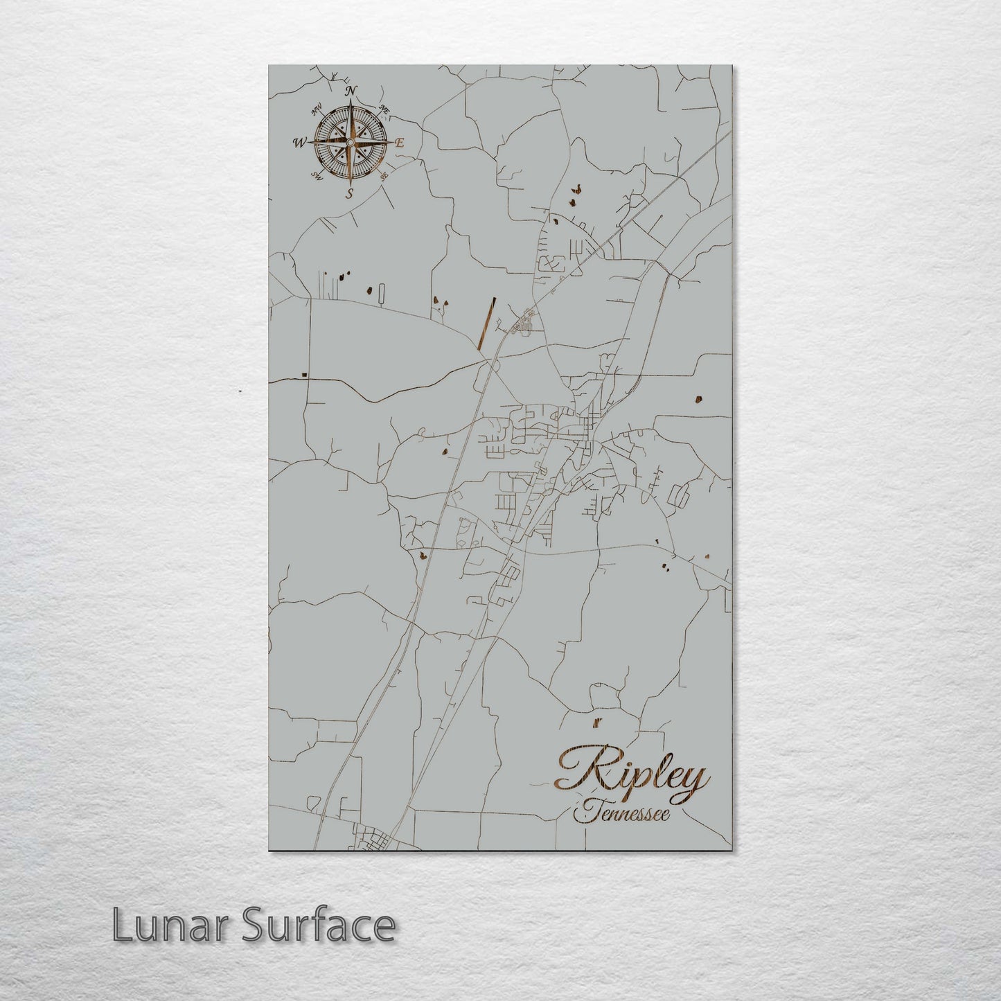 Ripley, Tennessee Street Map