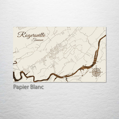 Rogersville, Tennessee Street Map