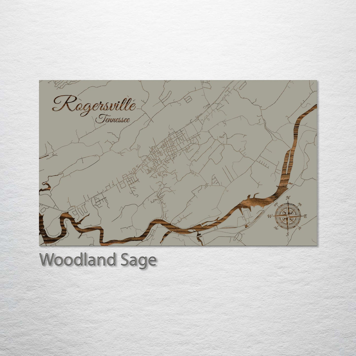 Rogersville, Tennessee Street Map