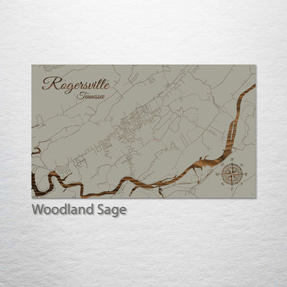 Rogersville, Tennessee Street Map