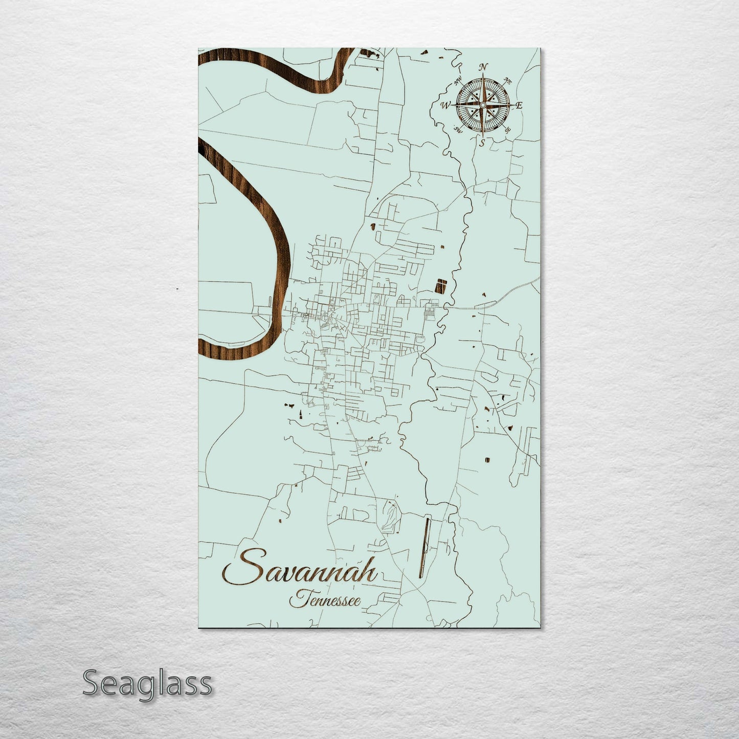 Savannah, Tennessee Street Map