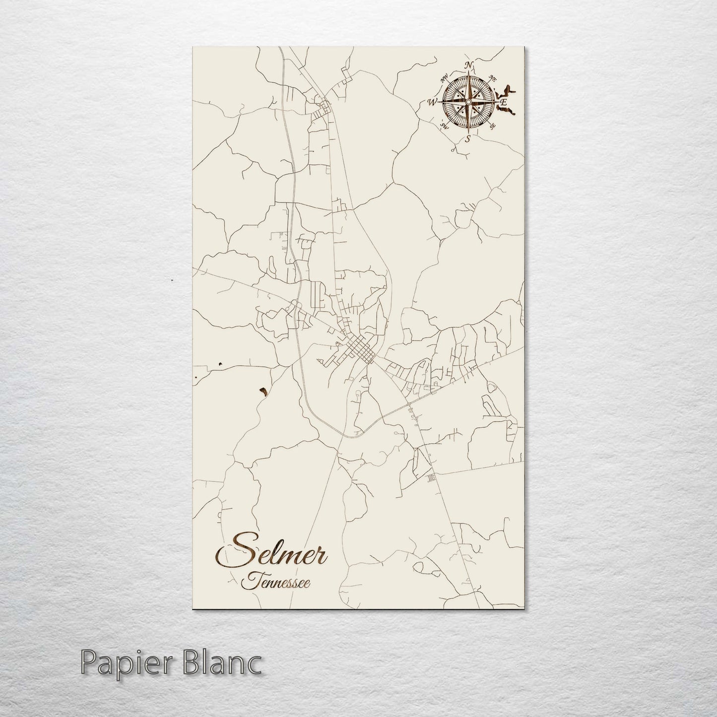 Selmer, Tennessee Street Map