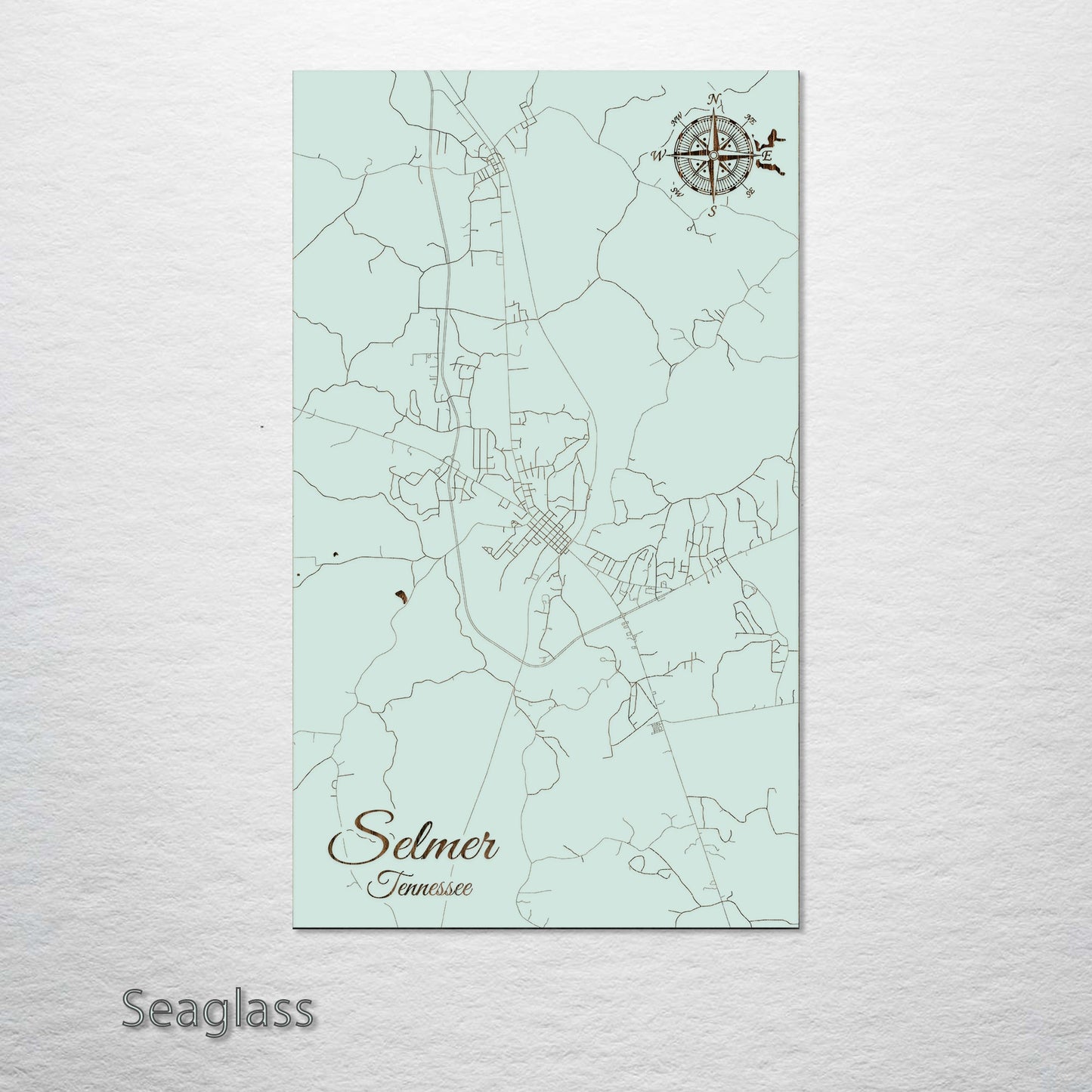 Selmer, Tennessee Street Map