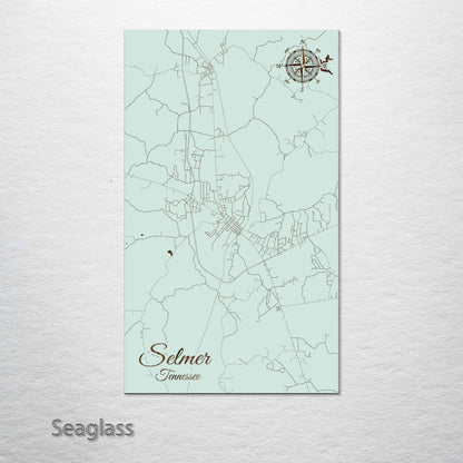 Selmer, Tennessee Street Map