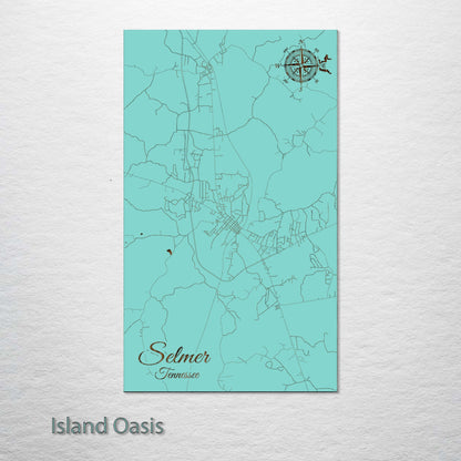 Selmer, Tennessee Street Map