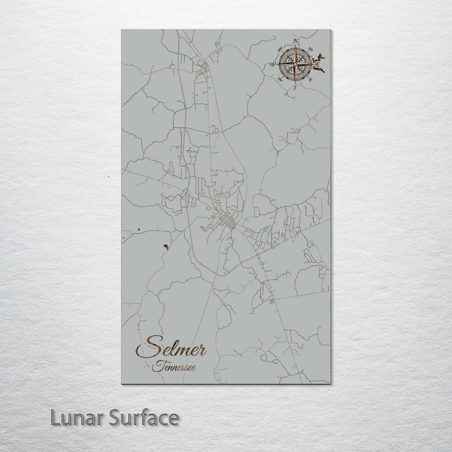 Selmer, Tennessee Street Map