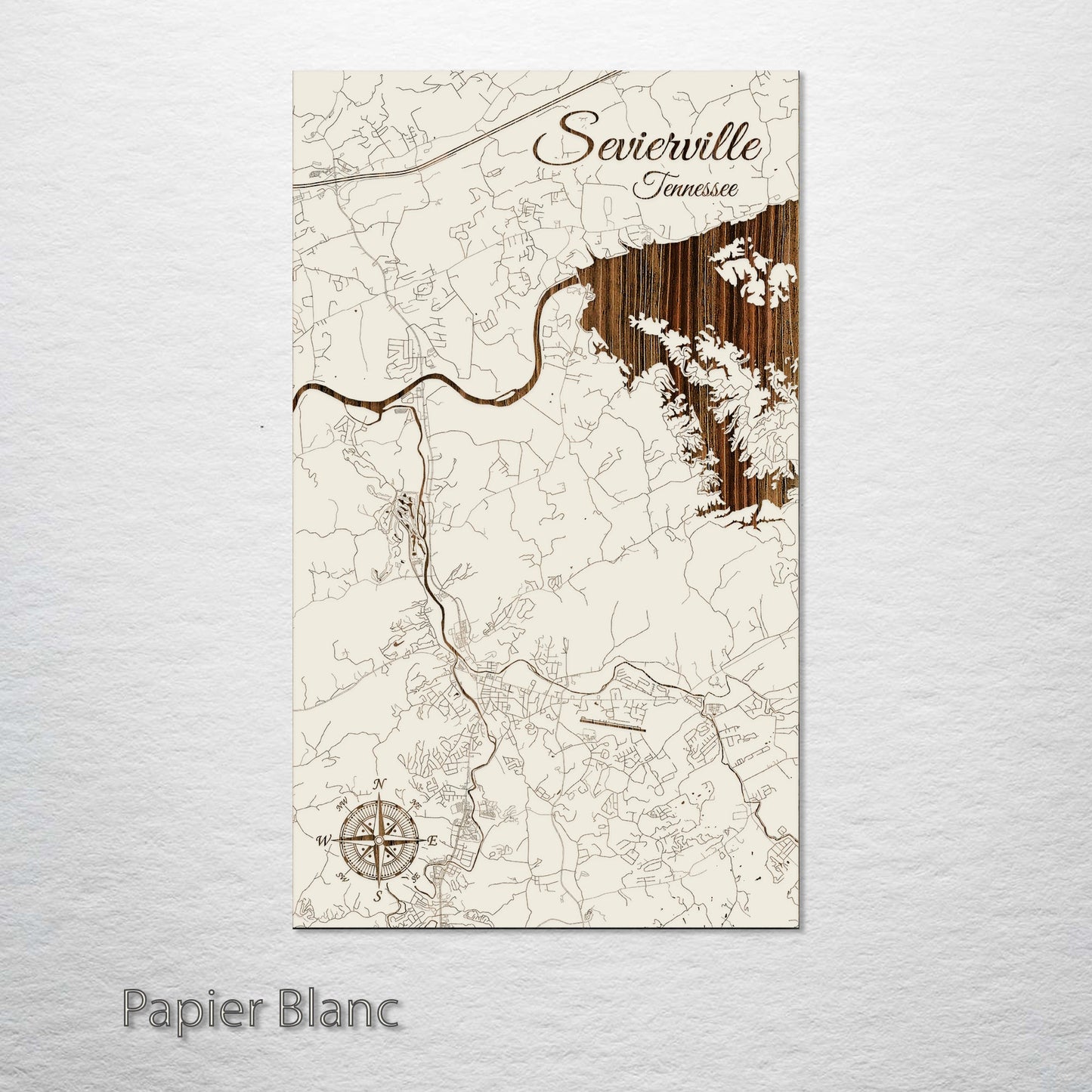 Sevierville, Tennessee Street Map