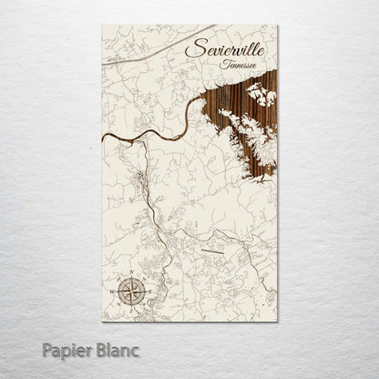 Sevierville, Tennessee Street Map